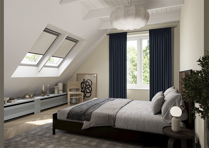 Windermere, Indigo - Made to Measure Curtains - Image 7